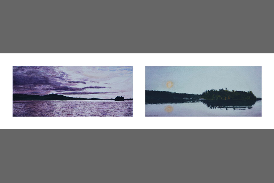 watercolor, October 2022